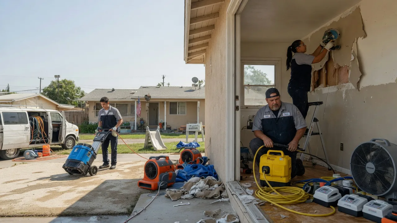 Water Damage Restoration in Coleman, OK near me